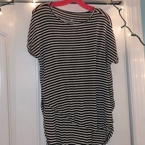 Long Stripped Tee